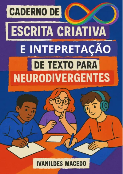 Caderno de Escrita Criativa e Interpretação de Texto para Neurodivergentes